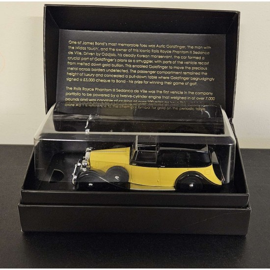 1/36 JAMES BOND ROLLS ROYCE PHANTOM III SEDANCA DE VILLE CC06807 - MODEL DAMAGE
