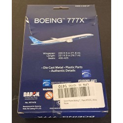 DARON BOEING B777X HOUSE COLOURS RT7476 - TORN BOX DARON BOEING B777X HOUSE COLOURS RT7476 - TORN BOX