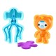 OCTONAUTS BARNACLES AND THE LONG ARMED OCTOPUS FIGURES - DTM35
