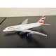 GEMINI JETS 1/400 BRITISH AIRWAYS A380 G-XLED GJBAW1932 - WING TIP DAMAGED GEMINI JETS 1/400 BRITISH AIRWAYS A380 G-XLED GJBAW1932 - WING TIP DAMAGED
