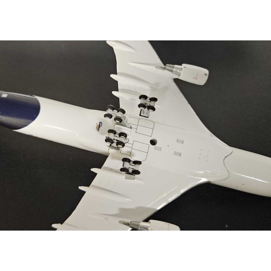 GEMINI JET 1/400 LUFTHANSA B747-400 D-ABVY GJDLH2208 - DAMAGED WHEELS