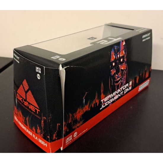 GREENLIGHT 1/43 TERMINATOR 2 1984 FREIGHTLINER FLA 9664 86627- BOX TORN GREENLIGHT 1/43 TERMINATOR 2 1984 FREIGHTLINER FLA 9664 86627- BOX TORN