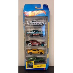 HOT WHEELS 1806 CAR MEET 5 CAR GIFTPACK HLY78 - BOX DAMAGE HOT WHEELS 1806 CAR MEET 5 CAR GIFTPACK HLY78 - BOX DAMAGE