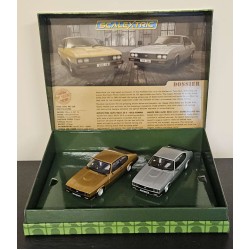 SCALEXTRIC 1/32 THE PROFESSIONALS CAPRI TWIN PACK C4642 - BROKEN WING MIRRORS SCALEXTRIC 1/32 THE PROFESSIONALS CAPRI TWIN PACK C4642 - BROKEN WING MIRRORS