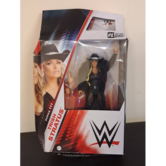 WWE ELITE COLLECTION SERIES 111 TRISH STRATUS ACTION FIGURE HTX65 - DAMAGED BOX WWE ELITE COLLECTION SERIES 111 TRISH STRATUS ACTION FIGURE HTX65 - DAMAGED BOX