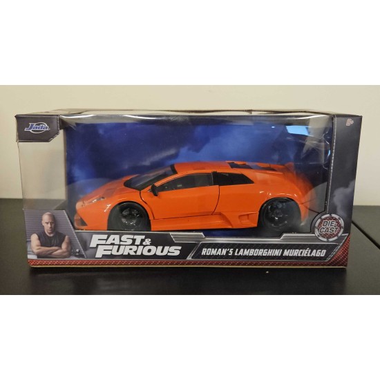 JADA 1/24 ROMANS LAMBORGHINI MURCIALAGO FAST AND FURIOUS 30765 - DAMAGED MIRROR JADA 1/24 ROMANS LAMBORGHINI MURCIALAGO FAST AND FURIOUS 30765 - DAMAGED MIRROR