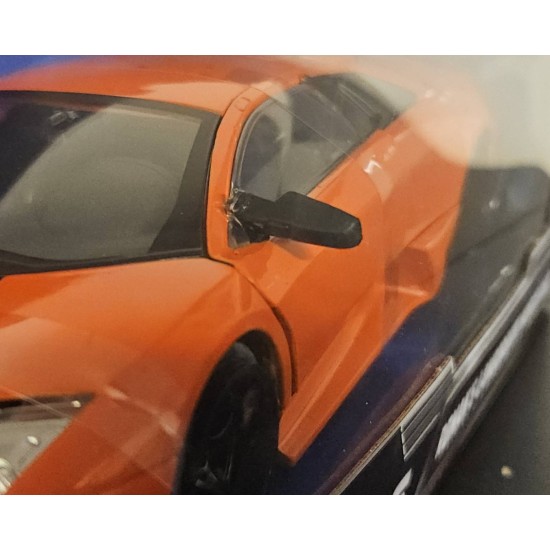 JADA 1/24 ROMANS LAMBORGHINI MURCIALAGO FAST AND FURIOUS 30765 - DAMAGED MIRROR JADA 1/24 ROMANS LAMBORGHINI MURCIALAGO FAST AND FURIOUS 30765 - DAMAGED MIRROR