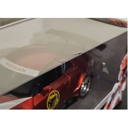 JADA 1/24 2009 NISSAN GT-R AND RED POWER RANGER 31908 - BOX WINDOW CREASED JADA 1/24 2009 NISSAN GT-R AND RED POWER RANGER 31908 - BOX WINDOW CREASED
