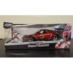 JADA 1/24 2009 NISSAN GT-R AND RED POWER RANGER 31908 - BOX DAMAGED JADA 1/24 2009 NISSAN GT-R AND RED POWER RANGER 31908 - BOX DAMAGED