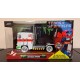 JADA 1/24 G1 OPTIMUS PRIME WITH ECTO 1 GRAPHICS 35572 - CREASED BOX