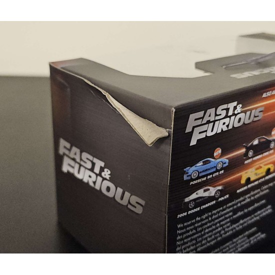 JADA 1/32 DOM'S DODGE CHARGER R/T FAST AND FURIOUS 97042 TORN BOX