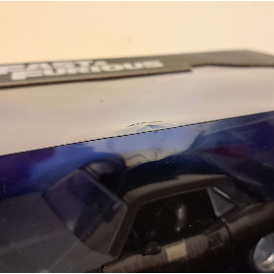 JADA 1/24 1970 PLYMOUTH LETTYS BARRACUDA FAST AND FURIOUS 97195 - DENTED BOX
