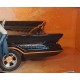 JADA 1/24 BATMAN 1966 CLASSIC TV SERIES BATMOBILE WITH FIGURE 98259 PAINT DEFECT