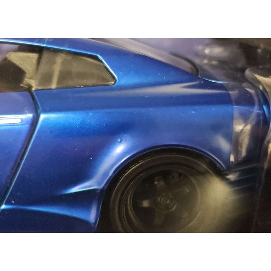 JADA 1/24 BRIANS 2009 NISSAN SKYLINE GTR R35 FAST AND FURIOUS 98271 PAINT DEFECT