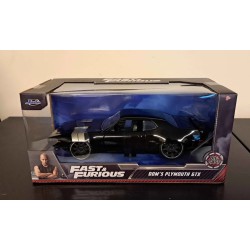 JADA 1/24 DOM'S PLYMOUTH GTX FAST AND FURIOUS 98292 - BOX SPLIT