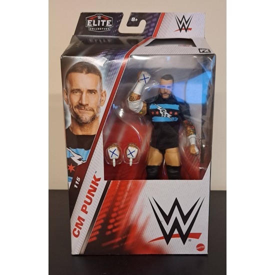 WWE ELITE COLLECTION SERIES 115 CM PUNK FIGURE JCH99 - BOX TORN