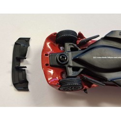 MINI GT 1/64 ASTON MARTIN VALKYRIE HYPER RED (LHD) MGT00766-L - DAMAGED MODEL