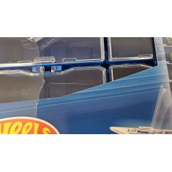 HOT WHEELS MULTIBRICK CAR CASE 28 MODULES (CARS NOT INCLUDED) HWCC8C - SCRATCHED