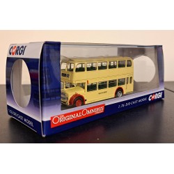 1/76 BRISTOL LODEKKA WILTS AND DORSET 38A SALISBURY STOP OM40821A - CRACKED CASE