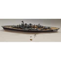 PANZERKAMPF 1/1000 HMS HOOD BATTLESHIP (LEGION SERIES) 10005LA - DAMAGED