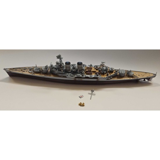 PANZERKAMPF 1/1000 HMS HOOD BATTLESHIP (LEGION SERIES) 10005LA - DAMAGED