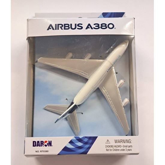 DARON A380 HOUSE COLOURS DIECAST AIRLINER RT0380 - TORN BOX DARON A380 HOUSE COLOURS DIECAST AIRLINER RT0380 - TORN BOX