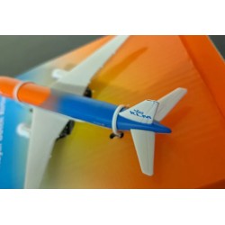 PPC KLM ORANGE PRIDE DIECAST PLANE - PAINT CHIP
