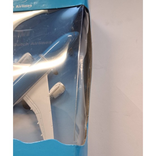 PPC KLM B787 DIECAST MODEL PLANE - BOX DAMAGE