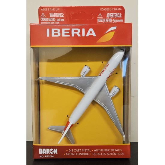 DARON IBERIA DIECAST SINGLE PLANE RT3724 - WING TIP DAMAGED