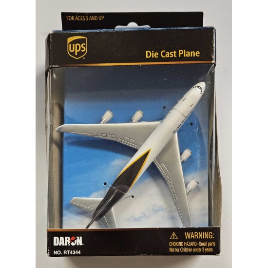 DARON UPS DIECAST PLANE RT4344 - BOX DAMAGE