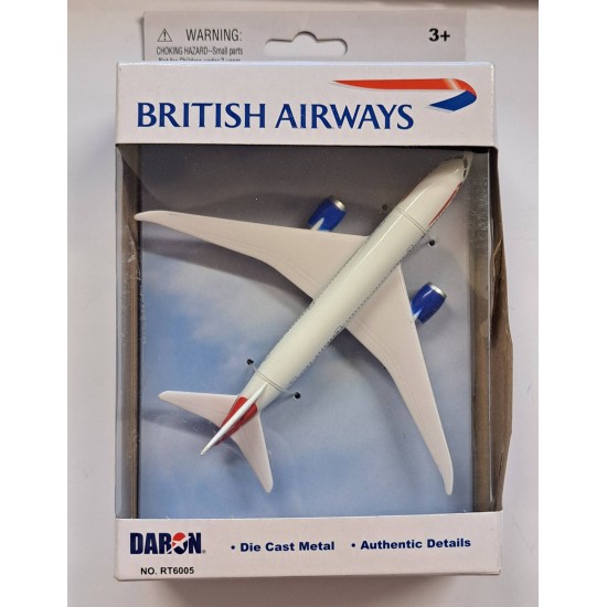 DARON - BRITISH AIRWAYS B787 DIECAST MODEL RT6005 - TORN BOX