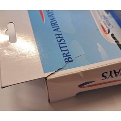 DARON - BRITISH AIRWAYS B787 DIECAST MODEL RT6005 - TORN BOX