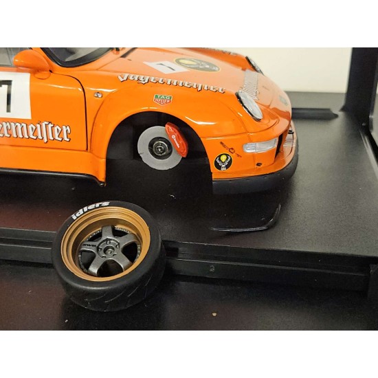 SOLIDO 1/18 RWB BODYKIT ORANGE 2020 S1808506 - MODEL AND BOX DAMAGE SOLIDO 1/18 RWB BODYKIT ORANGE 2020 S1808506 - MODEL AND BOX DAMAGE