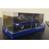 SOLIDO 1/43 MERCEDES BENZ 560 SEC AMG WIDEBODY BLUE 1990 S4310907 - CRACKED