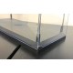 1/18 LED DISPLAY CASE 4 ADJUSTABLE LIGHTS 35 X 15 T9-189910 - CRACKED/CHIPPED 1/18 LED DISPLAY CASE 4 ADJUSTABLE LIGHTS 35 X 15 T9-189910 - CRACKED/CHIPPED
