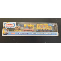 THOMAS & FRIENDS MOTORISED MUDDY FIX 'EM UP FRIENDS HHN43 - BOX DAMAGE THOMAS & FRIENDS MOTORISED MUDDY FIX 'EM UP FRIENDS HHN43 - BOX DAMAGE