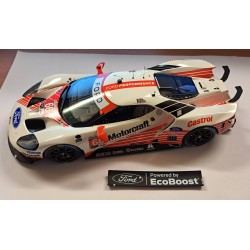 TOP SPEED 1/18 FORD GT GTLM NO.66 2019 DAYTONA 24 HR. FORD CHIP GANASS - DAMAGED TOP SPEED 1/18 FORD GT GTLM NO.66 2019 DAYTONA 24 HR. FORD CHIP GANASS - DAMAGED