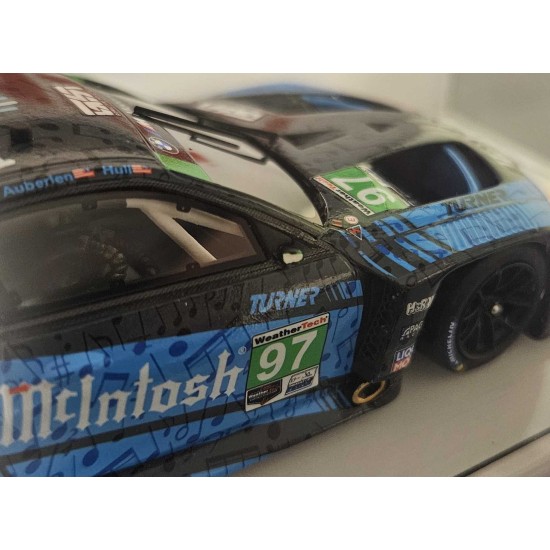 TSM 1/43 BMW M4 GT3 NO.97 TURNER MOTORSPORTS IMSA 2023 LAGUNA SECA GTD DAMAGED TSM 1/43 BMW M4 GT3 NO.97 TURNER MOTORSPORTS IMSA 2023 LAGUNA SECA GTD DAMAGED