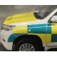 1/43 TOYOTA LAND CRUISER PRADO 2018 UK ISLE OF WHITE AMBULANCE 29428 - SCUFFED 1/43 TOYOTA LAND CRUISER PRADO 2018 UK ISLE OF WHITE AMBULANCE 29428 - SCUFFED