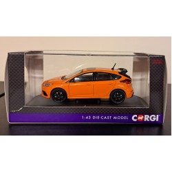 CORGI 1/43 FORD FOCUS MK3 RS HERITAGE EDITION, DEEP ORANGE VA15306 - TORN BOX