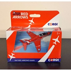 CORGI SHOWCASE RAF RED ARROWS HAWK CS90628 - BOX DAMAGED