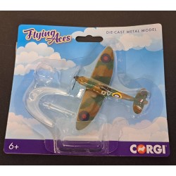 CORGI FLYING ACES SUPERMARINE SPITFIRE CS90650 - TORN PACKAGING