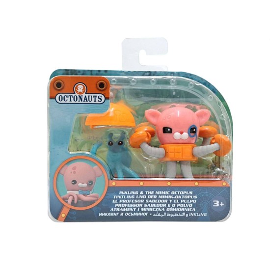 OCTONAUTS INKLING AND THE MINIC OCTOPUS FIGURES - DGD48