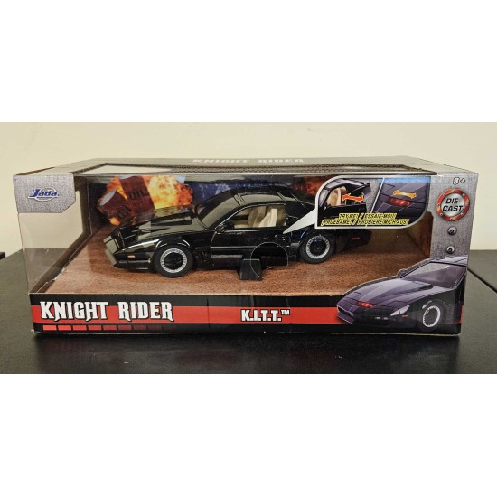JADA 1/24 KNIGHT RIDER K.I.T.T 30086 CREASED BOX