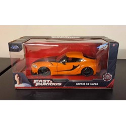 JADA 1/24 2020 TOYOTA SUPRA - FAST AND FURIOUS 9 32097 - CREASED BOX