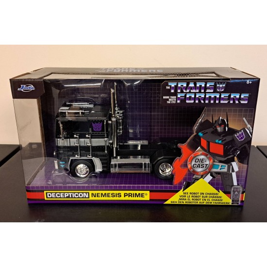JADA 1/24 TRANSFORMERS - NEMESIS OPTIMUS PRIME 33490 - BOX SPLIT JADA 1/24 TRANSFORMERS - NEMESIS OPTIMUS PRIME 33490 - BOX SPLIT