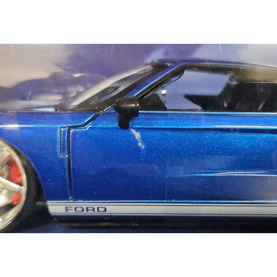 JADA 1/24 FORD GT BLUE FAST AND FURIOUS 2005 97177 - PAINT DAMAGE JADA 1/24 FORD GT BLUE FAST AND FURIOUS 2005 97177 - PAINT DAMAGE