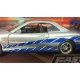 JADA 1/32 NISSAN SKYLINE GTR R34 FAST AND FURIOUS SILVER 97184 - PAINT SCRAPE JADA 1/32 NISSAN SKYLINE GTR R34 FAST AND FURIOUS SILVER 97184 - PAINT SCRAPE