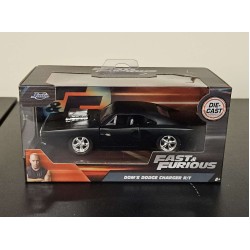 JADA 1/32 DODGE CHARGER DAYTONA PRIMAR BLACK FAST AND FURIOUS 7 97214 - TORN