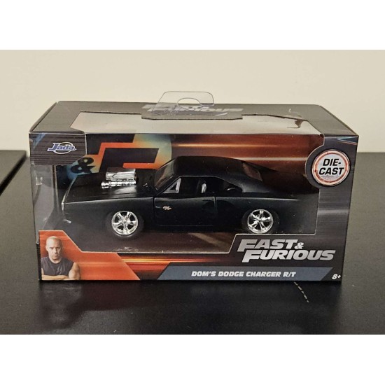 JADA 1/32 DODGE CHARGER DAYTONA PRIMAR BLACK FAST AND FURIOUS 7 97214 - TORN